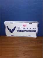 United States Air Force license plate