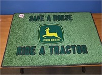 New John Deere save a.horse ride a tractor  door