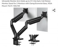 MSRP $80 Dual Monitor Mount