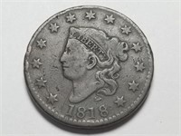 1818 Large Cent High Grade