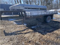 single axle trailer, NO TOD, Farm use only