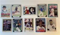 10 MLB Sports Cards - Will Clark and others