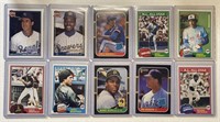 10 MLB Sports Cards - Maddux, Jackson & Others