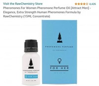 MSRP $27 Women Pheromone Perfume Oil RawChemistry