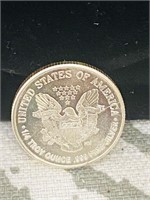 .999 silver 1/4 oz eagle coin