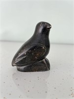 Hand Carved Soap Stone Bird, Signed