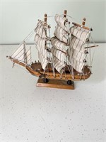Wooden Tall Ship Model