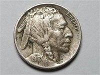 1918 Buffalo Nickel Very High Grade