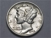 1942 Mercury Dime Uncirculated