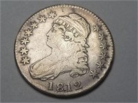 1812 Capped Bust Half Dollar High Grade