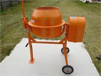3-1/2 Cubic Foot Electric Cement Mixer.