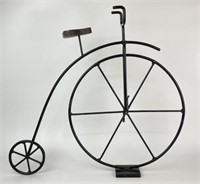 Metal & Wood Penny Farthing Decorative Bicycle