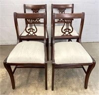 Lyre Back Dining Chairs