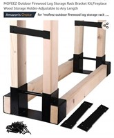 MSRP $25 FIrewood Bracket Kit