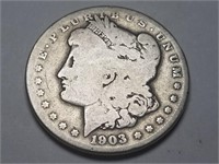 1903 S Morgan Silver Dollar Rare Date