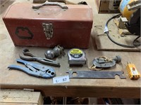Misc Tools & Metal Tool Box