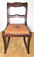 Antique Child Size Rocking Chair with Hand