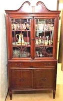 Antique Federal Display Cabinet