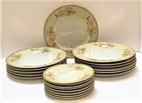 Emico Dinner Plates & Saucers Lot of 20