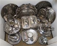 Nice Collection of Silverplated Serving Items