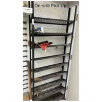 9 Step Metal Shelving Rack