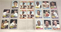 1965 Topps Baseball Card LOT in Pages Tony Oliva,