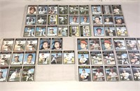 1971 Topps Baseball Card Collection in Pages