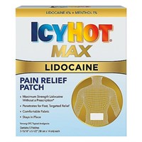 Icy Hot Max Strength Lidocaine Pain Relief Patch