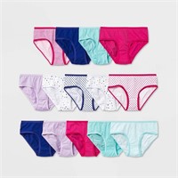 *Girl S Assorted Brights 13 Pack Cotton Brief