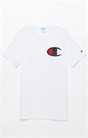 Champion Heritage Patch Logo Tee in White Size