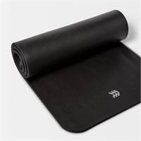 Premium Fitness Mat 15mm Black - All in Motion