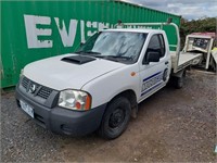 2009 Nissan D22 4 x 2 Cab Chassis Tray Utility