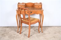 French Provincial Desk & Chair