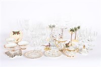 Bavaria Porcelain Tea Serving, Stemware Sets