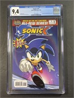 Sonic X #1 CGC 9.4 Comic