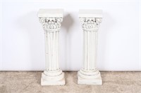 Plaster Columnal Pedestals