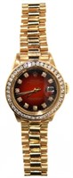 18kt Gold Rolex Oyster Perpetual Lady President