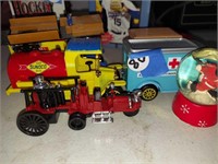 Model toy cars lot