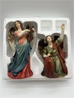 2PC CERAMIC ANGELS