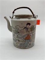 ANTIQUE QING DYNASTY TEAPOT AUTHENTIC NOTE