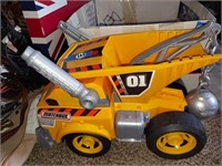 Matchbox yellow truck toy