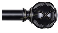 KAMANINA 1" Telescoping Single Curtain Rod