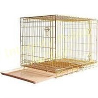 HOMEY PET Folding Design Pet Crate Gold $299 Ret