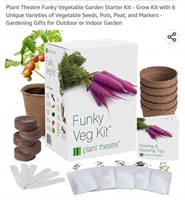 MSRP $19 Funky Vegetable Garden Kit
