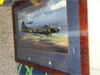 American Air Museum framed poster