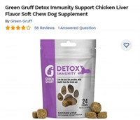 MSRP $10 Immunity Dog Supplement