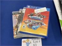 FOUR PLAYSTATION GAMES