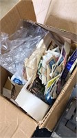 BOX LOT OF STAMPS