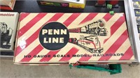 PENN LINE 3 PC HO SCALE TRAINS IN OG BOX