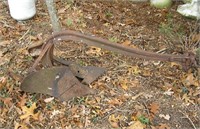 Antique farm cultivator, horse drawn type circa 18